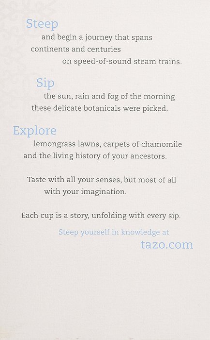 Tazo Iced Tea Passion 6 Bags (Case of 4) N3