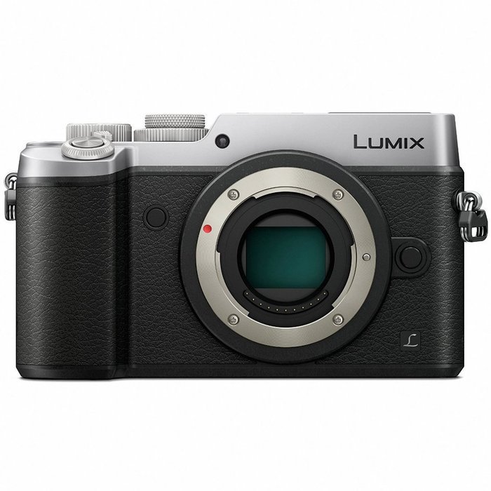 Panasonic Lumix GX8 Mirrorless Camera (Silver) w/ 25mm f/1.7 Lens & 64GB SD Card Bundle