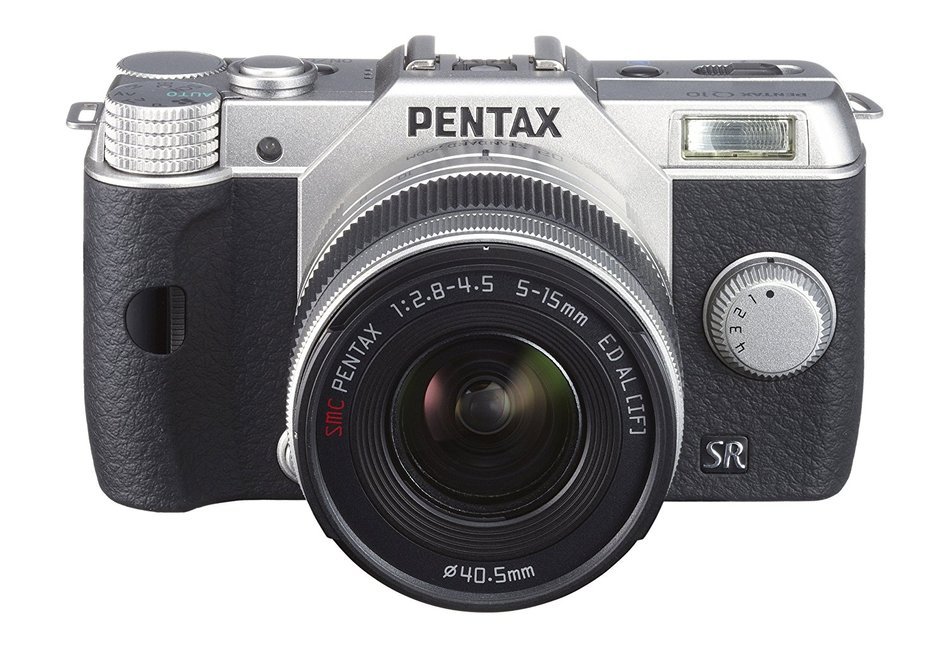 Pentax Q10 Mirrorless Digital Camera with 3-Inch LCD zoom lens kit 12.4MP (RED) (OLD MODEL)