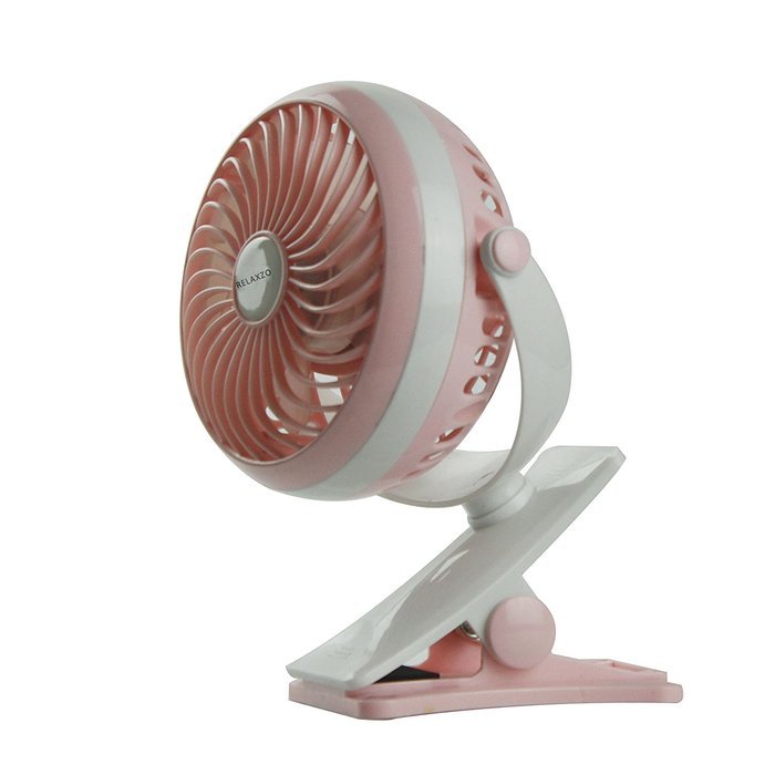 Portable Small Fan with Rechargeable Battery Compact Size Stroller Fan with Clip On Feature Good Fan for Camping... N9