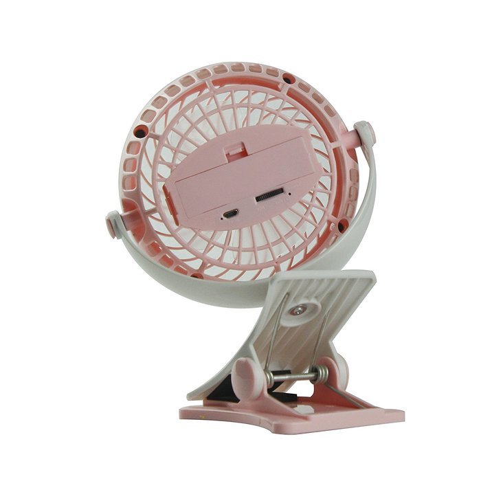 Portable Small Fan with Rechargeable Battery Compact Size Stroller Fan with Clip On Feature Good Fan for Camping... N10