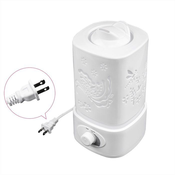 TUPELO 1500ml Air Humidifier with LED Lights,Best Portable Water Diffuser for Home Use, Moisturize Dry Room, Soft...
