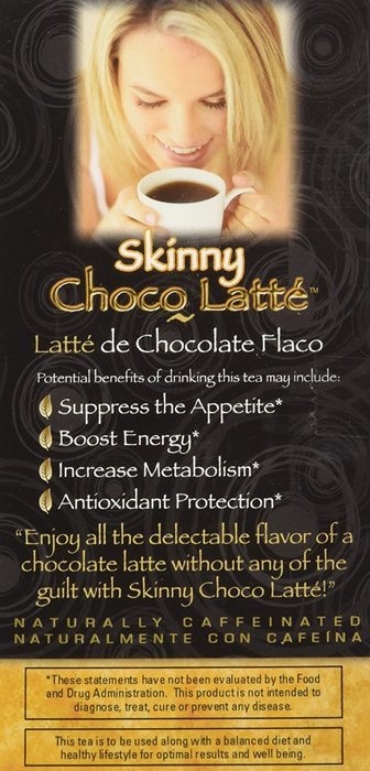 The Wu Yi Tea Company Tea Skny Latte Choc Dream, 25-Count N2
