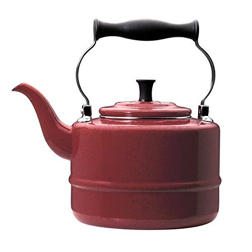 Paula Deen Signature Teakettles Percolators Teakettle in Red Speckle