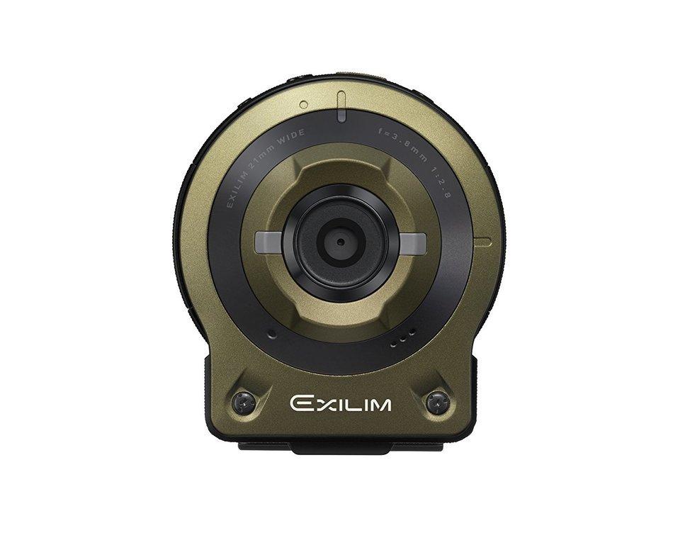 Casio Digital Camera Exilim 14.1m Pixel Camera Unit / Controller Separation Freestyle Camera Green Ex-fr10gn N2