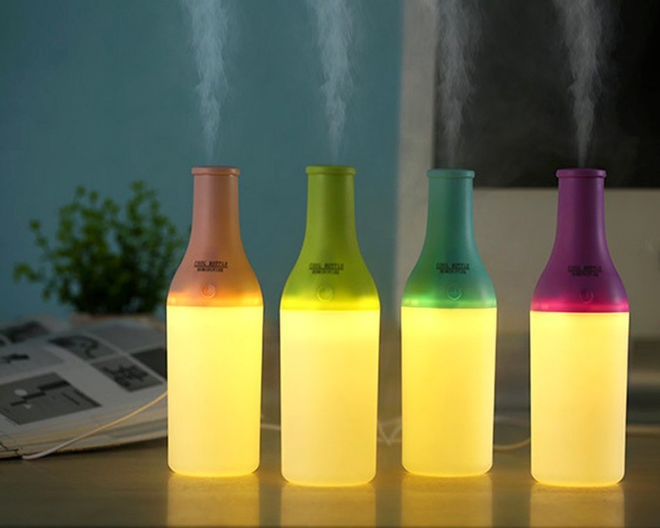 Familybuy Portable Mini Humidifier USB Humidifier Ultrasonic Cool Mist Humidifier Personal Humidifier Air Purifier...