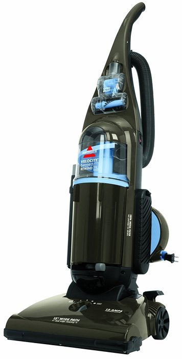Bissell Velocity Bagged Upright Vacuum, Black, 3863 - Corded N5