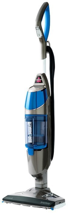 Bissell All-in-One Steam Mop and Cyclonic Action Vacuum Cleaner with Easy Touch Digital Controls, Dry Tank Technology... N2