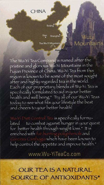 The Wu Yi Tea Company Tea Skny Latte Choc Dream, 25-Count N8