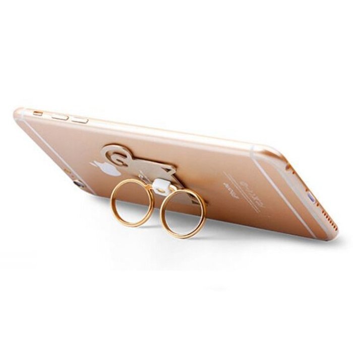 Evtech(tm) Luxury 3D 360-Degree Multi-Angle Rotation Metal Ring Grip Phone and Tablets Rings Mounts Stand Holder... N10