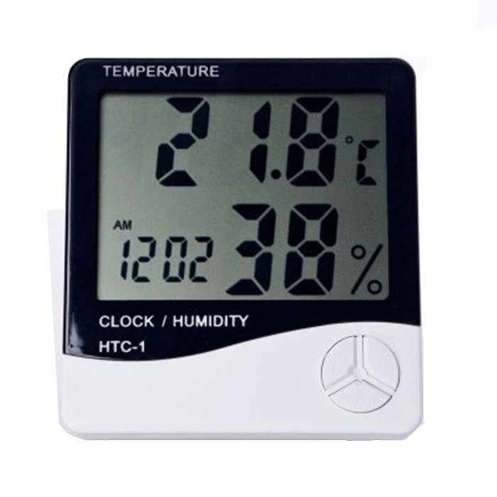 LX Digital Thermometer Hygrometer With Temperature Humidity Meter HTC-1 N2