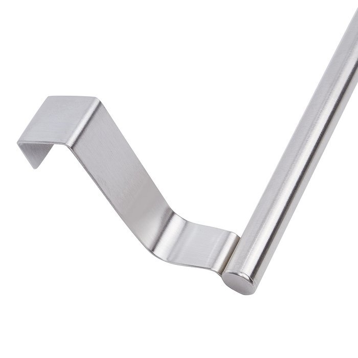Imiee Forma Over Cabinet 9" Towel Bar Robe Hook , Brushed Stainless Steel N14