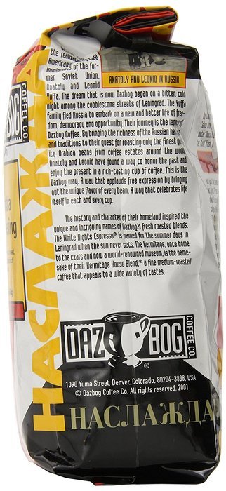 Dazbog Coffee, Sumatra Mandheling, 12 Ounce N4
