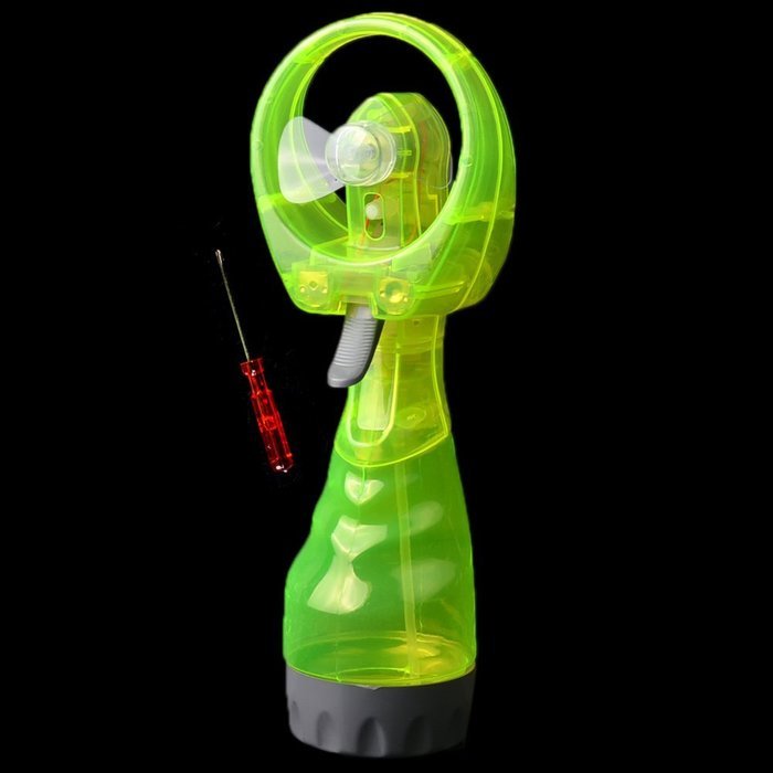 HotEnergy Water & Wood Mini Portable Water Spray Cooling Cool Fan Mist Sport Beach Camp Fashion (Green) N10