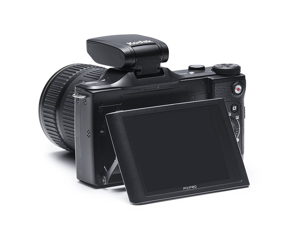 Kodak PIXPRO S-1 Compact System Digital Camera with 12-45mm Lens, 400mm Bonus Lens and 3" Articulating LCD Screen... N13