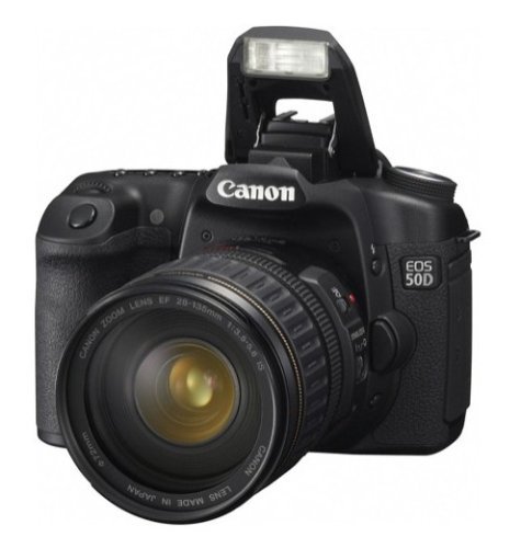 Canon EOS 50D 15.1 MP Digital SLR Camera Kit (Black) N2
