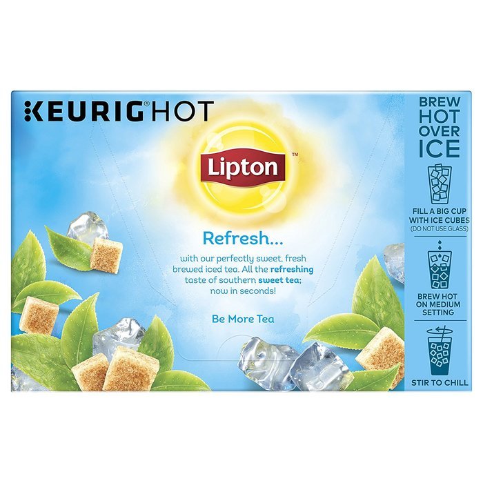 Lipton Iced Tea K-Cups, Iced Tea Sweet Tea 10 ct N3