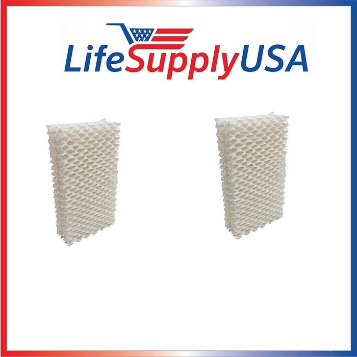 2-pack Emerson HDC-2R & HDC-411, Sears Kenmore 14909 & 14912 Humidifier Wick Filter by LifeSupplyUSA