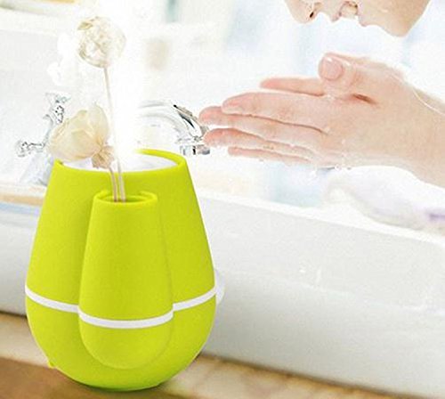 BuyHere USB Powered Vase-shape Humidifier, Rose Red N8