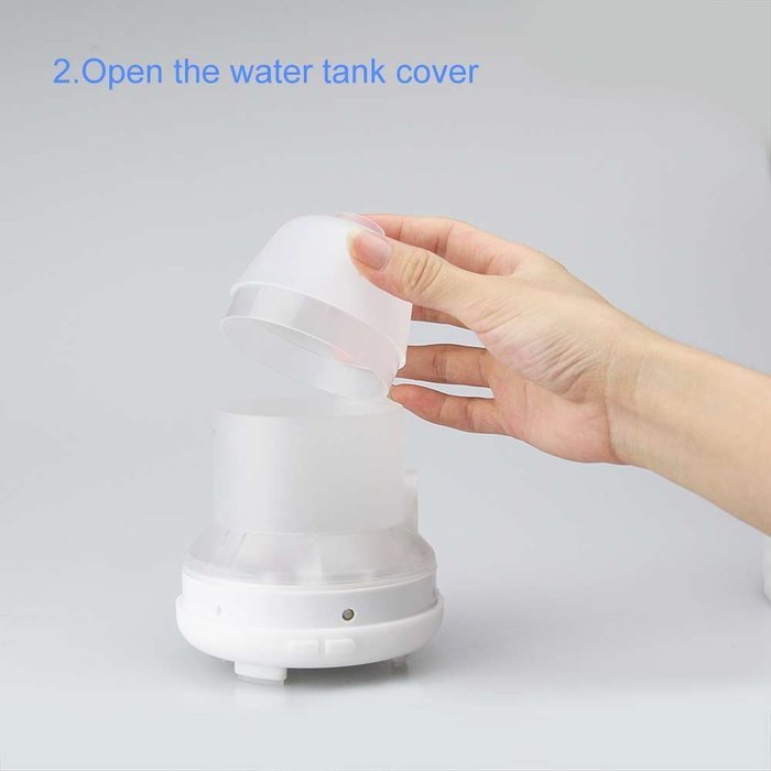 Codo 100 ml Aromatherapy Essential Oil Diffusers Portable Ultrasonic Cool Mist Aroma Humidifier with Color LED... N5