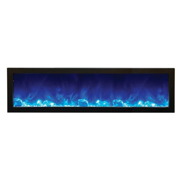 Amantii Outdoor Panorama Series Deep Electric Fireplace, 50 Inch N8