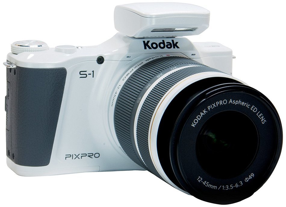 Kodak PIXPRO S-1 Compact System Digital Camera with 12-45mm Lens, 400mm Bonus Lens and 3" Articulating LCD Screen... N15