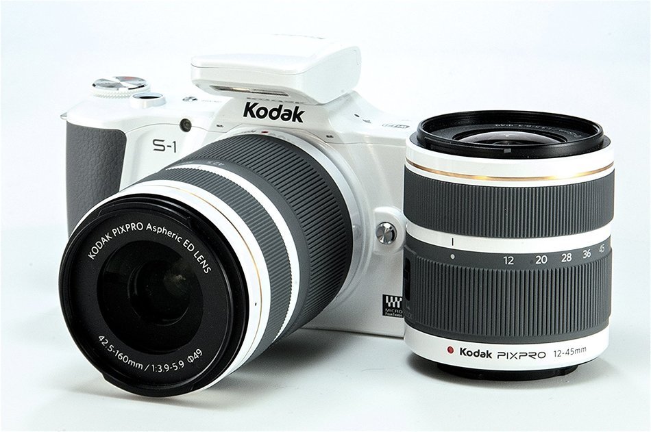 Kodak PIXPRO S-1 Compact System Digital Camera with 12-45mm Lens, 400mm Bonus Lens and 3" Articulating LCD Screen... N19