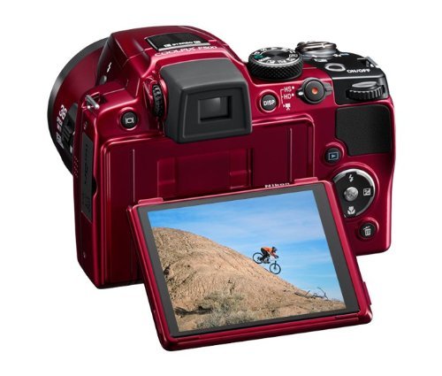 Nikon COOLPIX P500 12.1 CMOS Digital Camera with 36x NIKKOR Wide-Angle Optical Zoom Lens and Full HD 1080p Video...