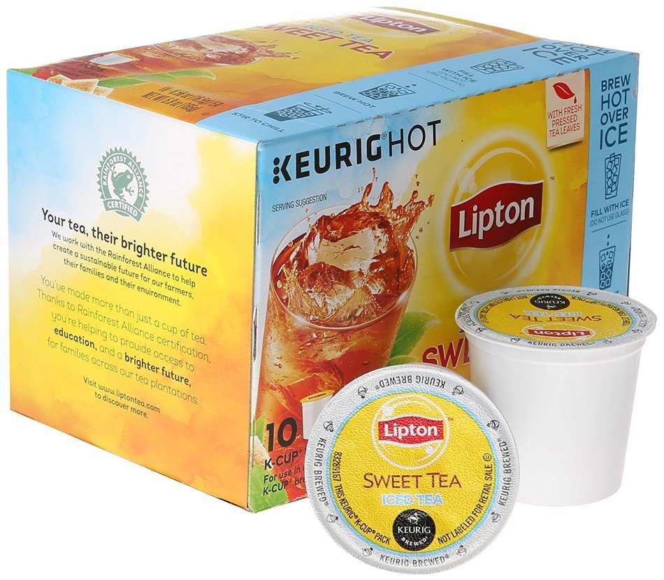 Lipton Iced Tea K-Cups, Iced Tea Sweet Tea 10 ct N6