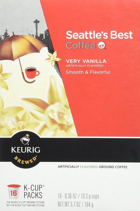 Seattle's Best Coffee - Very Vanilla K-cup 16 Packs (1 Pack - 16 K-cups) N5
