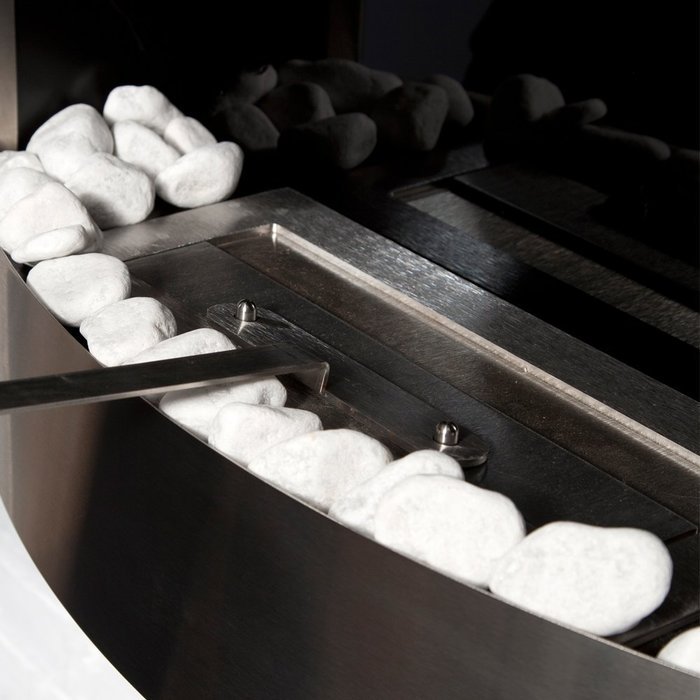 Bio Blaze BB-D2I Diamond Type 2 Wall Mount Fire Place, Stainless N4