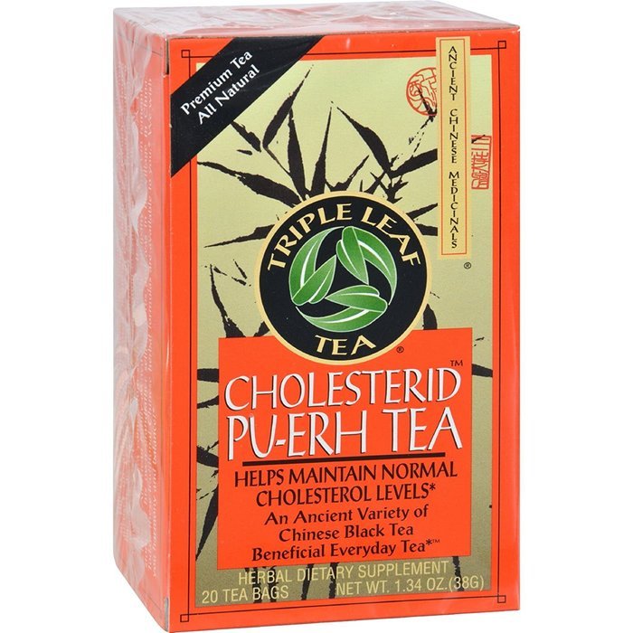 TRIPLE LEAF TEA TEA,CHOLESTERID,PU-ERH, 20 BAG