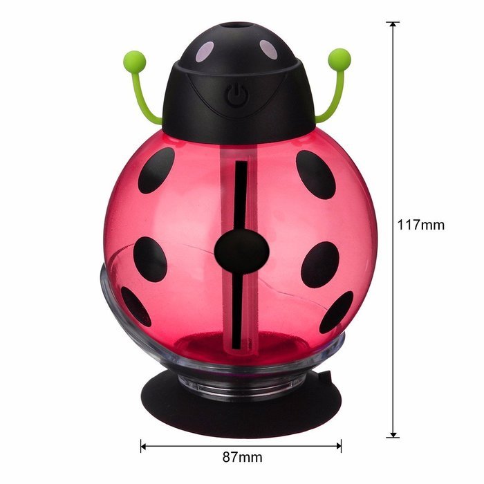 USB Aromatherapy Diffuser LuckyFine Essential Oil Diffuser Mini Portable Air Humidifier Water Diffusers with LED... N12