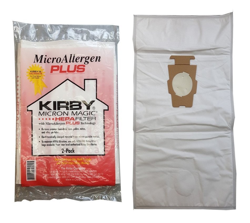 Kirby Micron Magic Micro Allergen Plus HEPA Vacuum Filter Bags Package of 6 #204814A N2