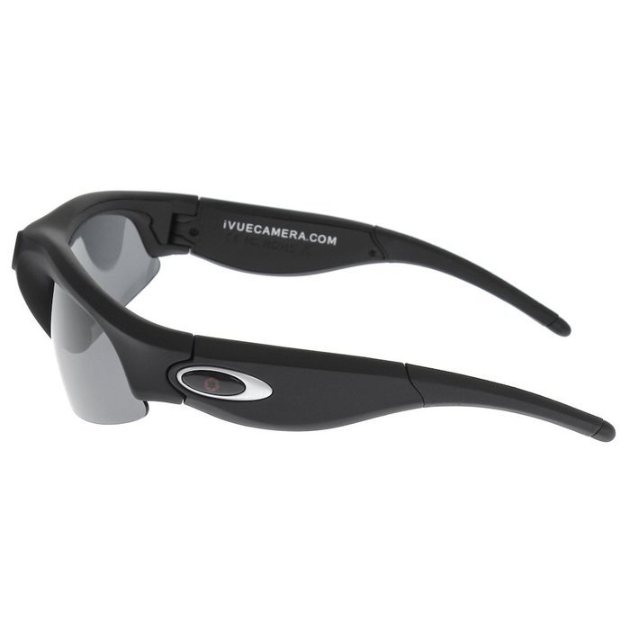 iVUE Crossfire 720P HD Action Camera Glasses Sport POV Video Recording DVR Eyewear (Black, 140&deg; Wide Angle Lens) N3