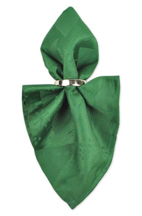 DII Christmas Holiday Trees Napkin, Green, Set of 6 N12