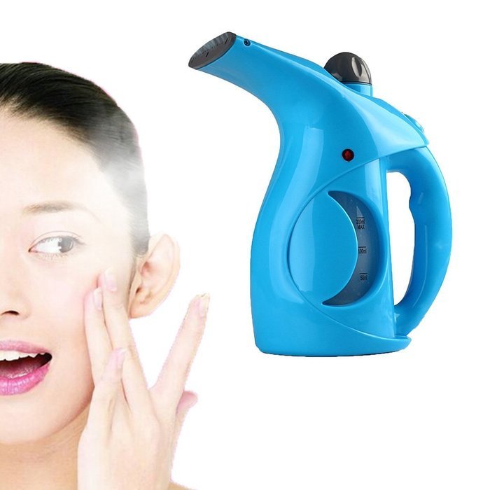 Garment Steamer,WONFAST 2 In 1 Facial Steamer Mini Portable Handheld Fabric Clothes Ironing Steamer with Brush... N3