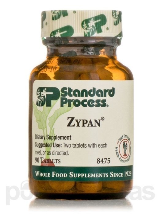 For Heath Standard Process ZYPAN #90 Digestion Heartburn Antacid Hcl Supplement NEW