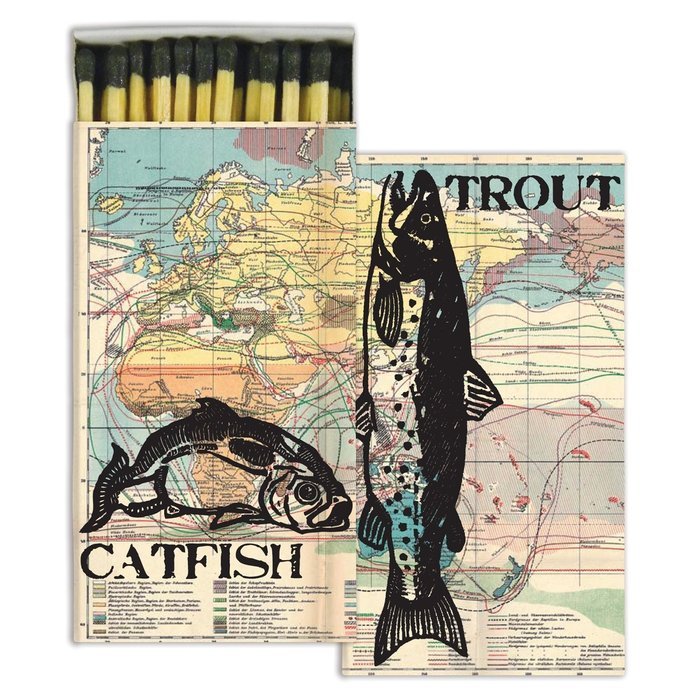 Matches - River Fish (Set of 3)