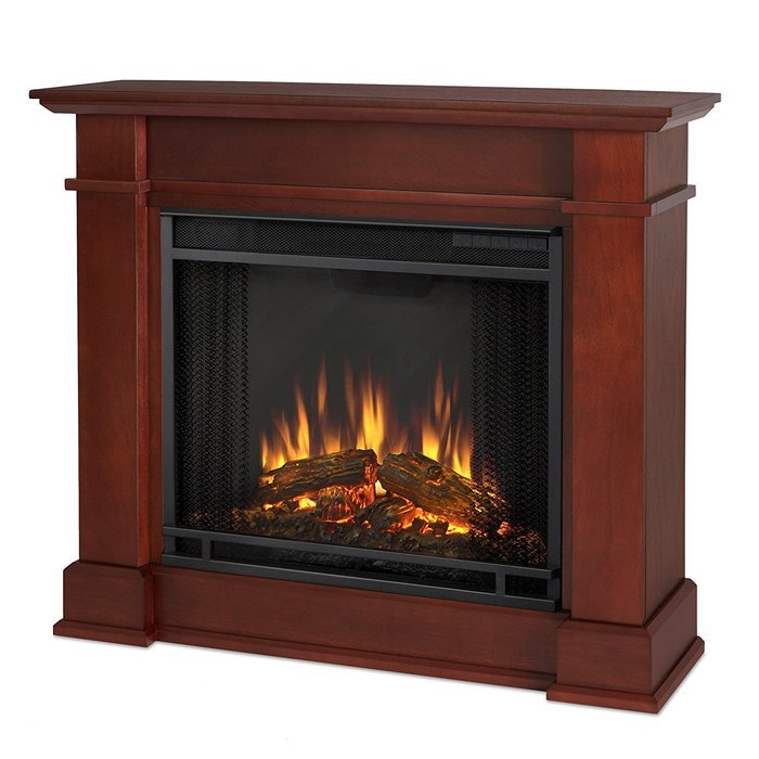 Real Flame 1220E Devin Electric Fireplace, Small, Dark Espresso