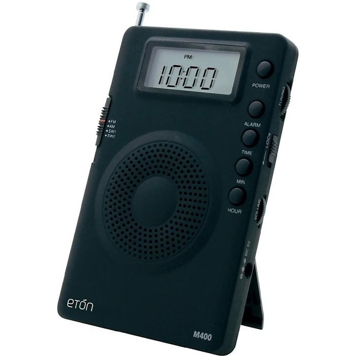 Eton Grundig M400 Super Compact - Goes Everywhere - AM/FM/Shortwave Digital Radio - Red (NGM400R) N3