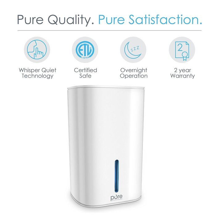 Premium Dehumidifier Designed to Eliminate Excess Moisture from Closets, Bathrooms, Boats, Kitchens and Other... N4