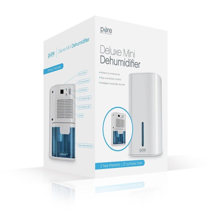 Premium Dehumidifier Designed to Eliminate Excess Moisture from Closets, Bathrooms, Boats, Kitchens and Other... N5