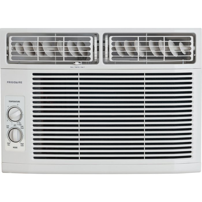 Frigidaire FFRA1011R1 10,000 BTU 115V Window-Mounted Mini-Compact Air Conditioner with Mechanical Controls N2
