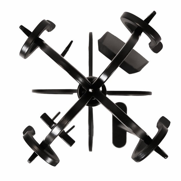 Clevr 29.5" 5pcs Fireplace Tool Set wood N3