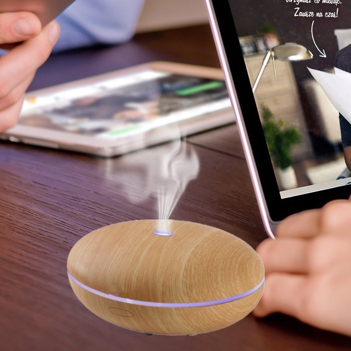 Aphse Electric Ultrasonic Humidifier Diffuser Aromatherapy Essential oil Diffuser,120ML Whisper-Quiet,Enjoy Aromatherapy... N42