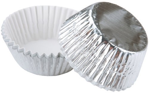Silver Foil Standard Baking Cups - 24 Ct