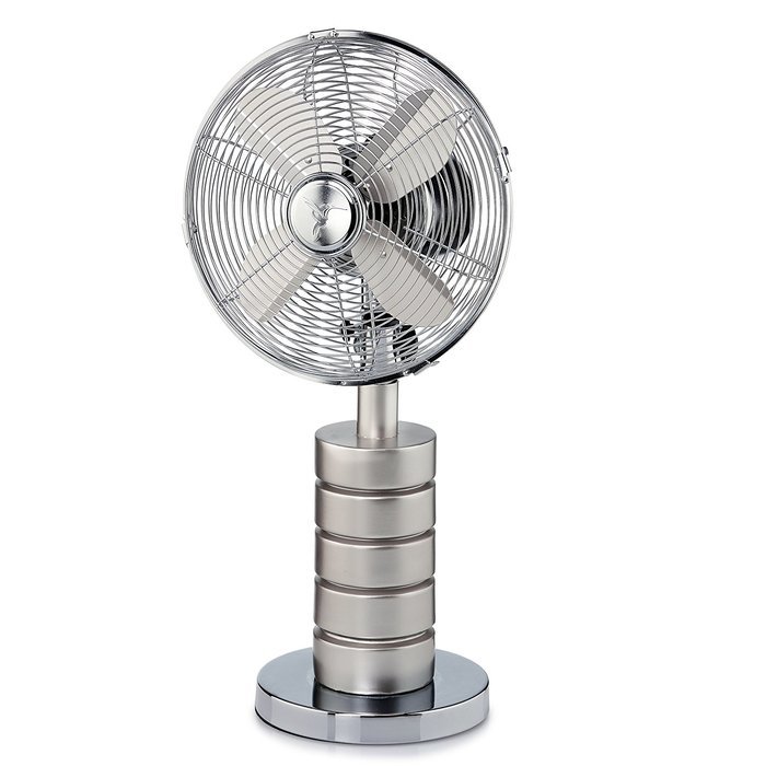 Deco Breeze DBF5427 Devo Silver Table Fan