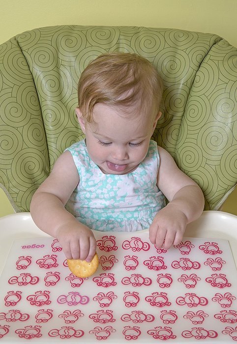 oogaa Silicone Placemat, Blue N8