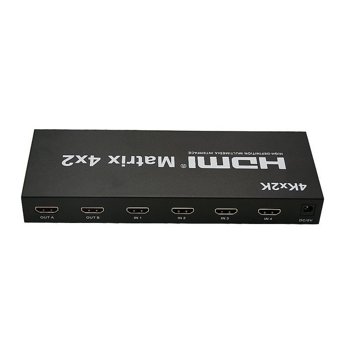 LinkS 1x8 8 Ports HDMI Powered Splitter for Full HD 1080P & 3D Support (One Input To Eight Outputs) N2